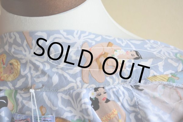 画像16: 1980s reyn spooner レーヨンアロハシャツ　 実寸M  (16)