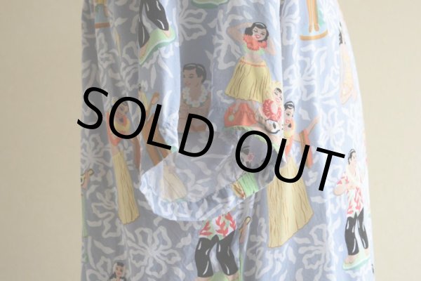 画像12: 1980s reyn spooner レーヨンアロハシャツ　 実寸M  (12)