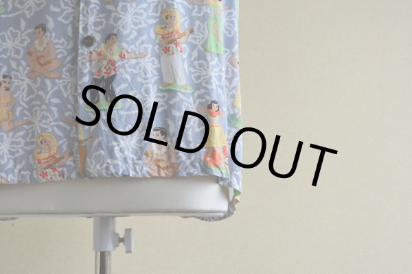 画像11: 1980s reyn spooner レーヨンアロハシャツ　 実寸M  (11)