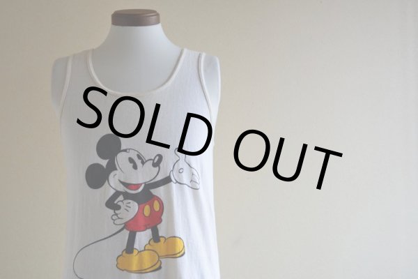 画像5: 1980s  MICKEY MOUSE タンクトップ　 表記M  (5)