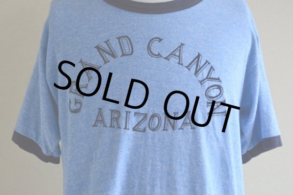 画像8: 1970s-80s  GRAND CANYON 杢リンガーTシャツ　 表記XL  (8)