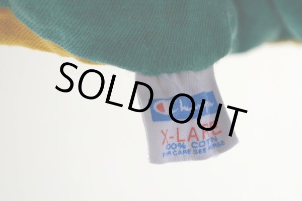 画像15: 1970s Champion リバーシブルTシャツ  染み込みプリント  表記XL  (15)