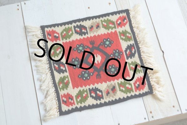 画像2: OLD KILIM　 size 37cm×30cm  (2)