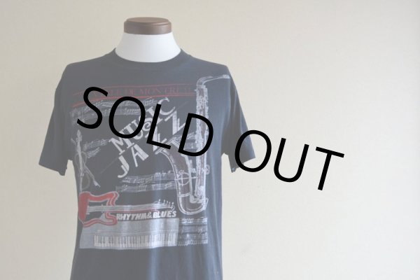 画像5: 1980s MONTREAL MUSIC JAZZ Tシャツ　 実寸M  (5)