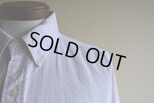 画像7: RalphLauren シアサッカーBDシャツ　 表記XL  (7)