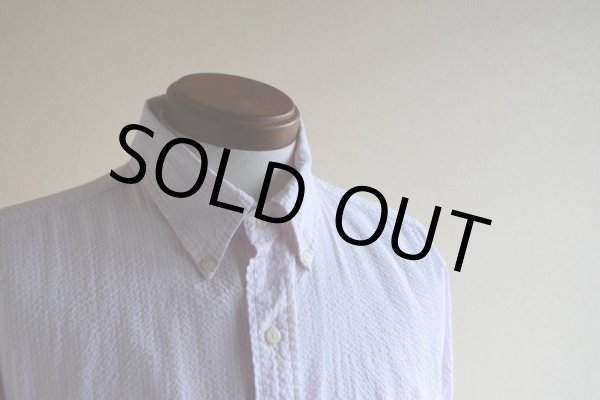 画像5: RalphLauren シアサッカーBDシャツ　 表記XL  (5)