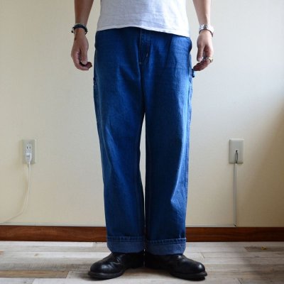 画像1: 1990s Carhartt デニムペインターパンツ　 表記W34 L30 