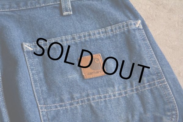 画像3: 1990s Carhartt デニムペインターパンツ  表記W34 L30  (3)