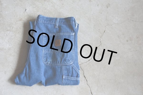 画像9: 1990s Carhartt デニムペインターパンツ  表記W34 L30  (9)