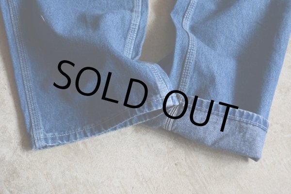 画像7: 1990s Carhartt デニムペインターパンツ  表記W34 L30  (7)