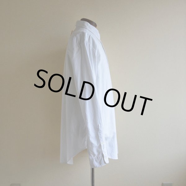 画像2: RalphLauren オックスフォードBDシャツ　 ポケット付き　 表記L  (2)