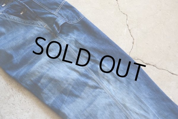 画像17: 1950s SANFORIZED デニムオーバーオール　 実寸W37  (17)