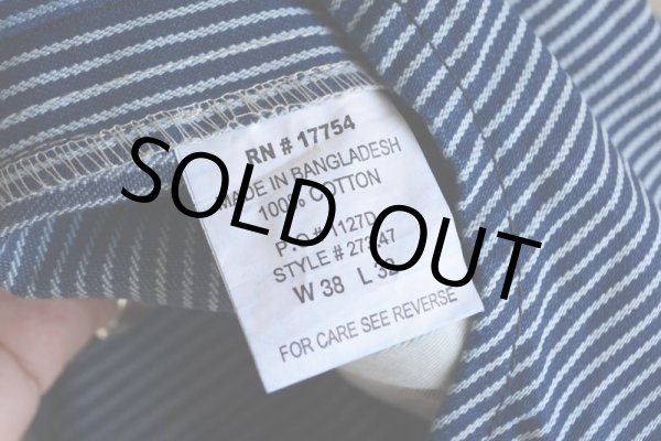 画像14: 1990s KEY Imperial ヒッコリーオーバーオール　 表記w38  (14)