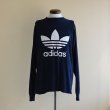 画像1: 1990s adidas トレフォイル L/S Tシャツ　 両面プリント　 表記L  (1)