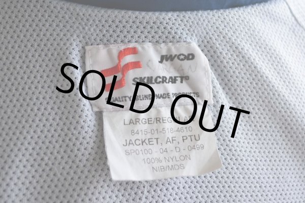 画像18: 2000s US.AIR FORCE PTU ナイロントレーニングジャケット　 表記LARGE-REGULAR  (18)