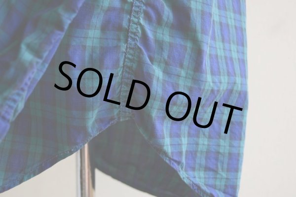 画像10: 1980s L.L.Bean ブラックウォッチBDシャツ  表記L  (10)