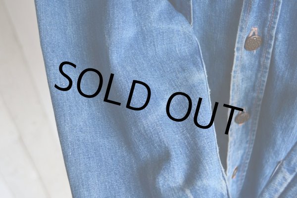 画像16: 1970s  デニムジャケット　 実寸ML  (16)