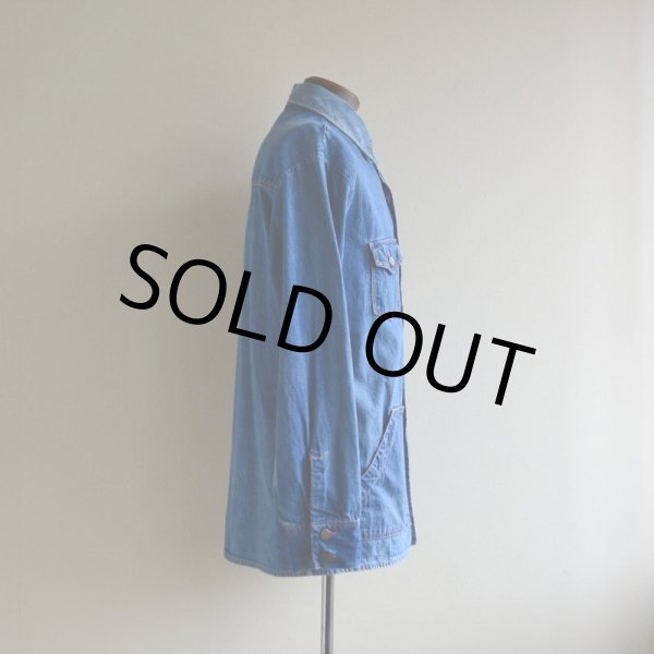 画像2: 1970s  デニムジャケット　 実寸ML  (2)