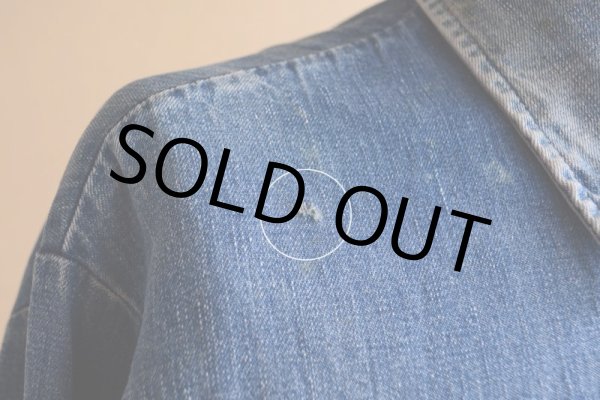 画像8: 1970s  デニムジャケット　 実寸ML  (8)