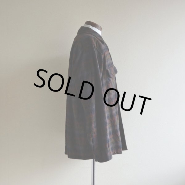 画像2: 1950s PENDLETON ウールシャツ  表記L  (2)