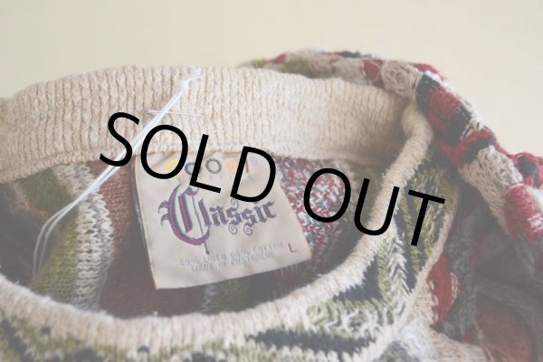 画像10: 1990s COOGI コットンニットセーター　 表記L  (10)