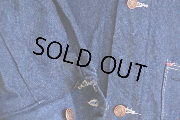 画像13: 1980s BIGBEN デニムカバーオール　 表記40  (13)