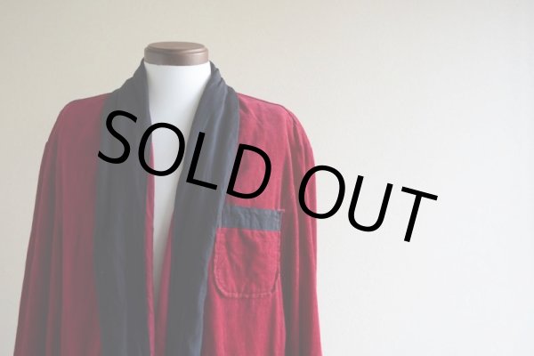 画像5: 1960s コーデュロイガウン　 表記XL  (5)