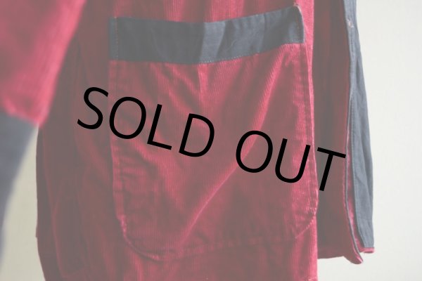 画像11: 1960s コーデュロイガウン　 表記XL  (11)