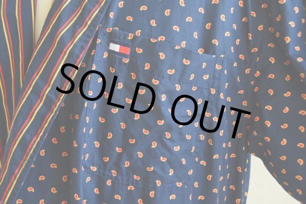 画像6: 1990s TOMMY HILFIGER コットンガウン　 表記S/M  (6)