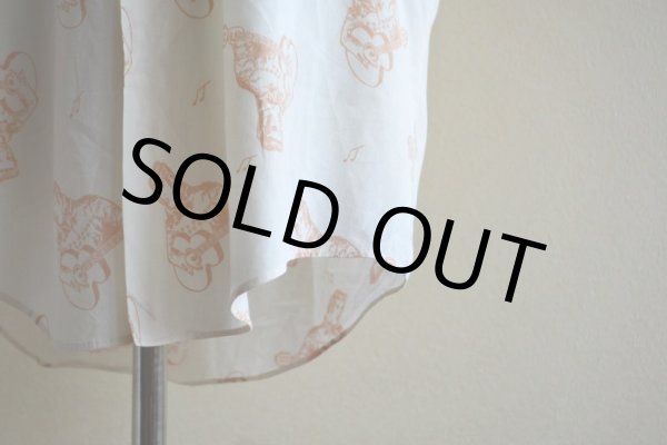 画像8: 1970s  ELVIS 総柄シャツ　 /FRUIT OF THE LOOM　 表記L  (8)