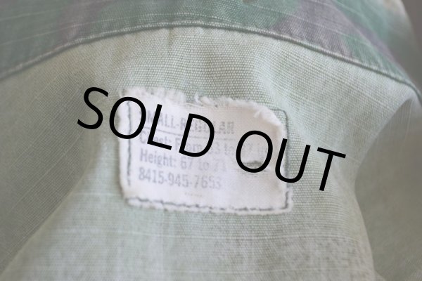 画像17: 1960s USMC ERDLカモ ジャングルファティーグジャケット/4th Type　 表記SMALL-REGULAR  (17)