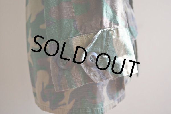 画像12: 1960s USMC ERDLカモ ジャングルファティーグジャケット/4th Type　 表記SMALL-REGULAR  (12)