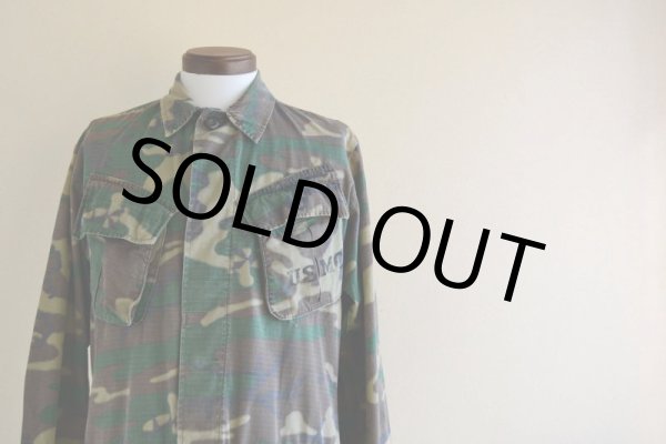 画像5: 1960s USMC ERDLカモ ジャングルファティーグジャケット/4th Type　 表記SMALL-REGULAR  (5)