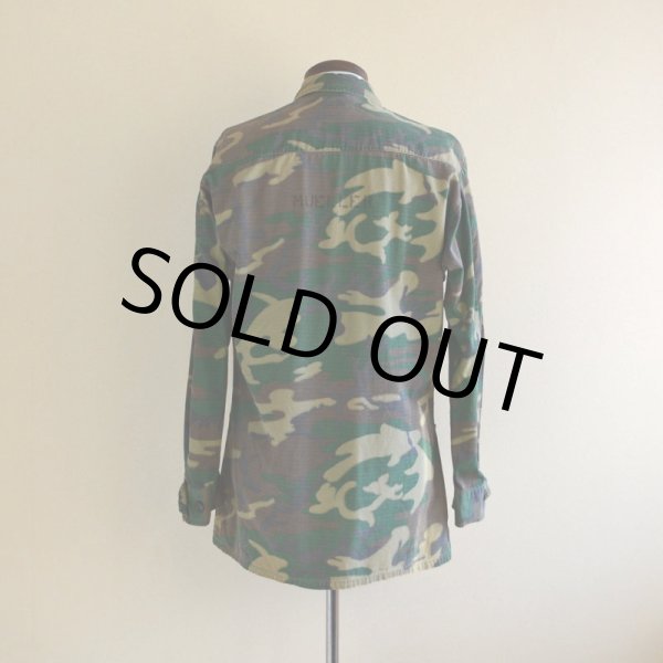 画像3: 1960s USMC ERDLカモ ジャングルファティーグジャケット/4th Type　 表記SMALL-REGULAR  (3)