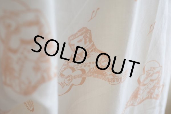 画像11: 1970s  ELVIS 総柄シャツ　 /FRUIT OF THE LOOM　 表記L  (11)