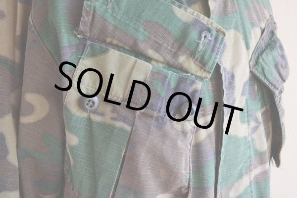 画像10: 1960s USMC ERDLカモ ジャングルファティーグジャケット/4th Type　 表記SMALL-REGULAR  (10)