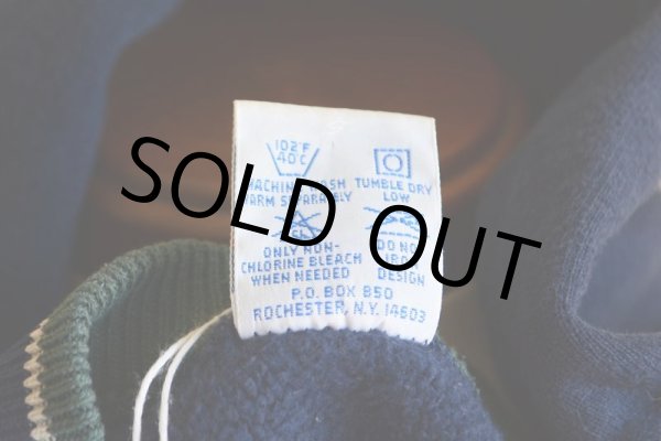 画像14: 1990s Champion リバースウィーブスウェット  ボーダーリブ  表記L  (14)