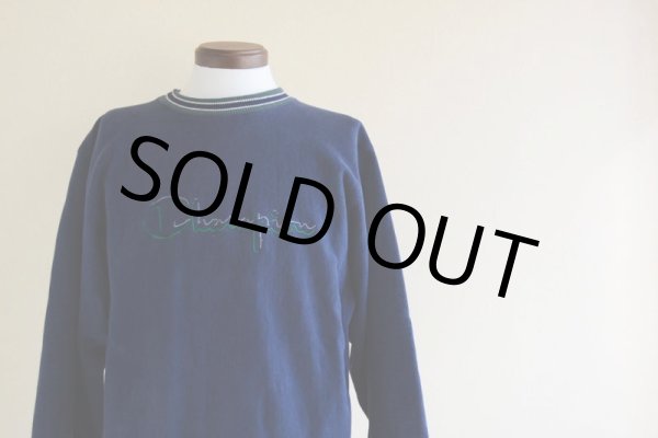 画像5: 1990s Champion リバースウィーブスウェット  ボーダーリブ  表記L  (5)