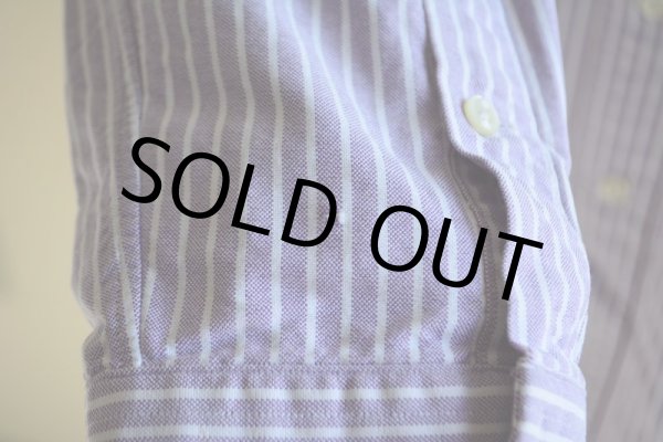 画像12: RalphLauren オックスフォードBDシャツ  ポケット付き  表記M  (12)