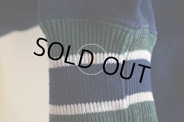 画像12: 1990s Champion リバースウィーブスウェット  ボーダーリブ  表記L  (12)