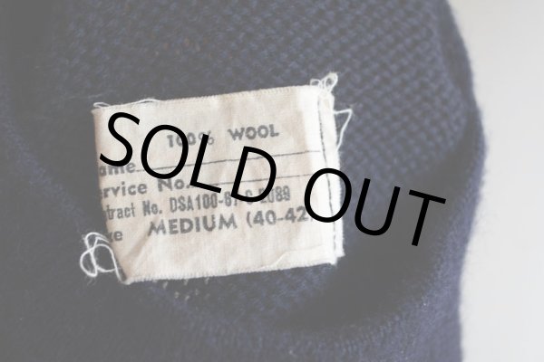 画像5: 1960s US.NAVY ゴブセーター　 表記M  (5)