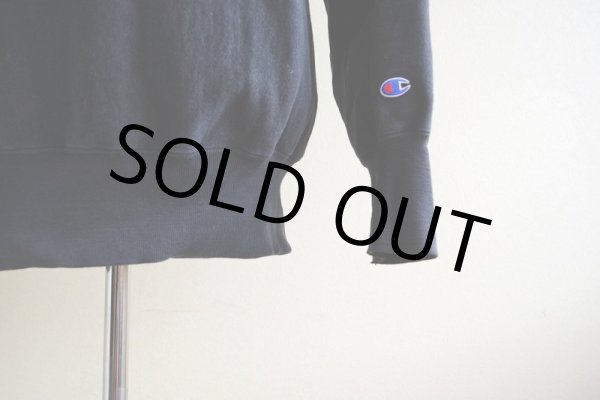 画像9: 1990s Champion リバースウィーブスウェット  目付きBLACK  表記XL  (9)