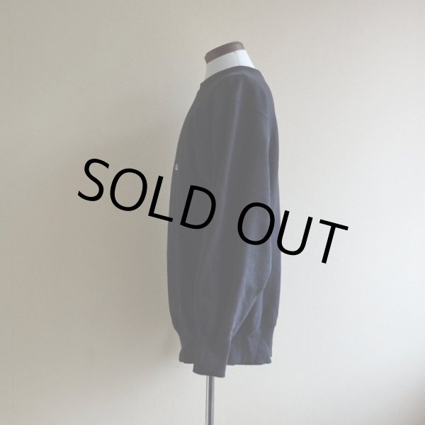 画像4: 1990s Champion リバースウィーブスウェット  目付きBLACK  表記XL  (4)