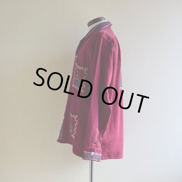 画像4: 1970s グアテマラシャツ　 実寸ML  (4)