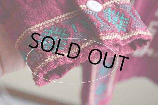 画像12: 1970s グアテマラシャツ　 実寸ML  (12)