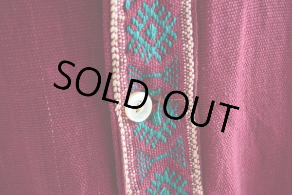 画像9: 1970s グアテマラシャツ　 実寸ML  (9)