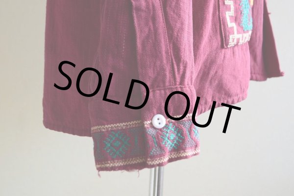 画像10: 1970s グアテマラシャツ　 実寸ML  (10)