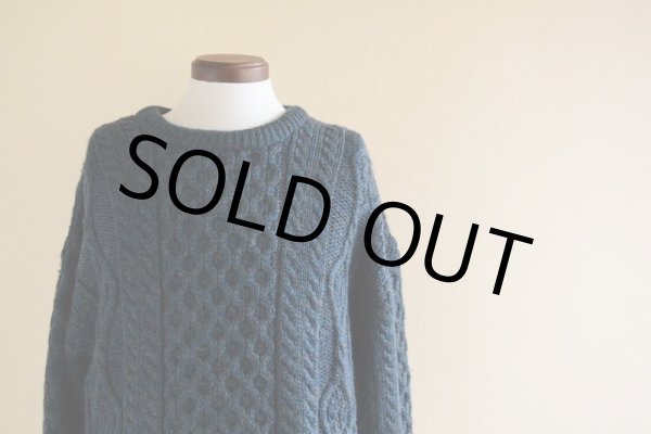 画像5: IRISH HOMECRAFT フィッシャーマンセーター　 MADE IN IRELAND　 表記M  (5)