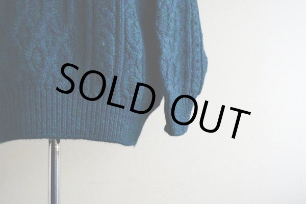 画像8: CALLAN フィッシャーマンセーター　 MADE IN IRELAND　 表記L  (8)