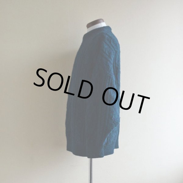 画像4: CALLAN フィッシャーマンセーター　 MADE IN IRELAND　 表記L  (4)